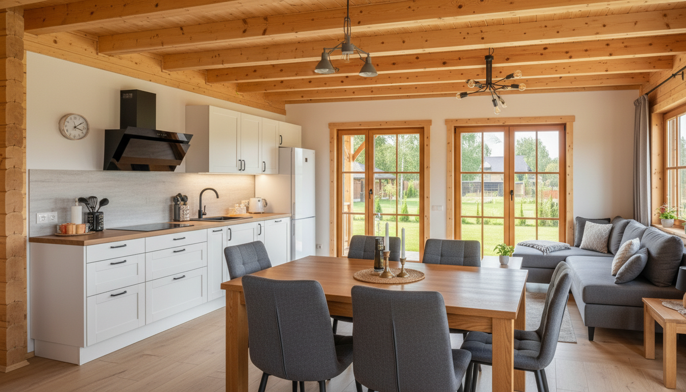 Дом из бруса в Райках