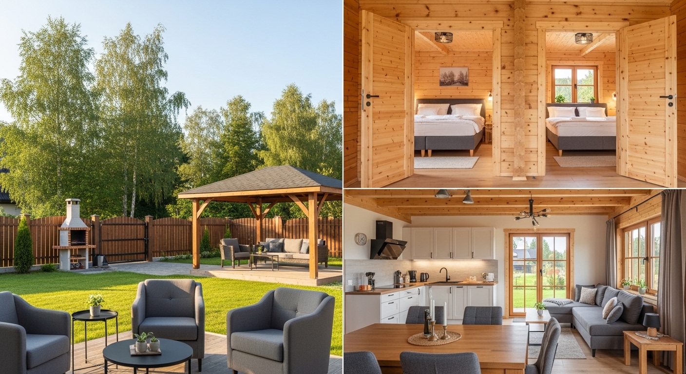 Дом из бруса в Райках