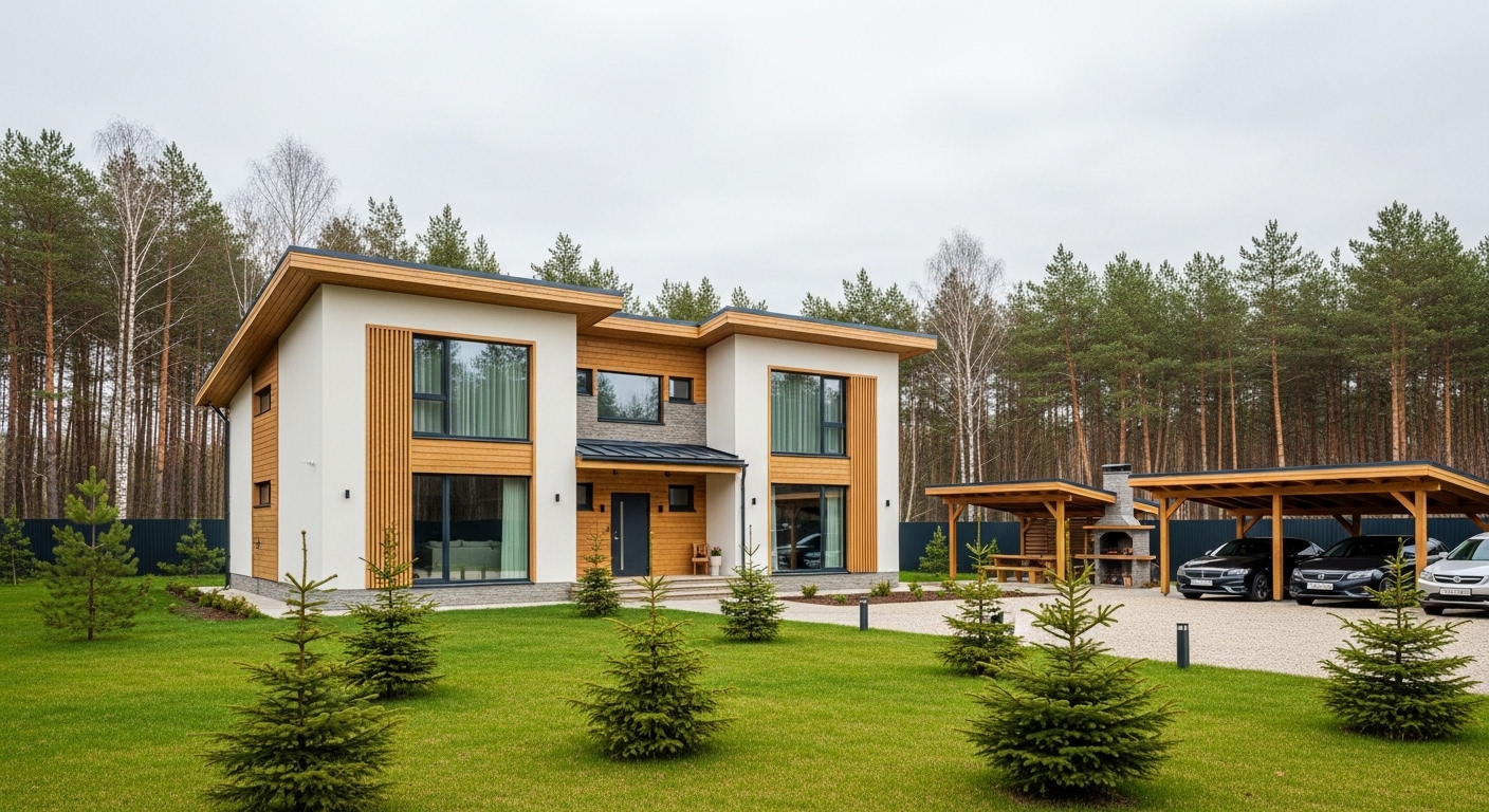 Уютный коттедж в Загорянке