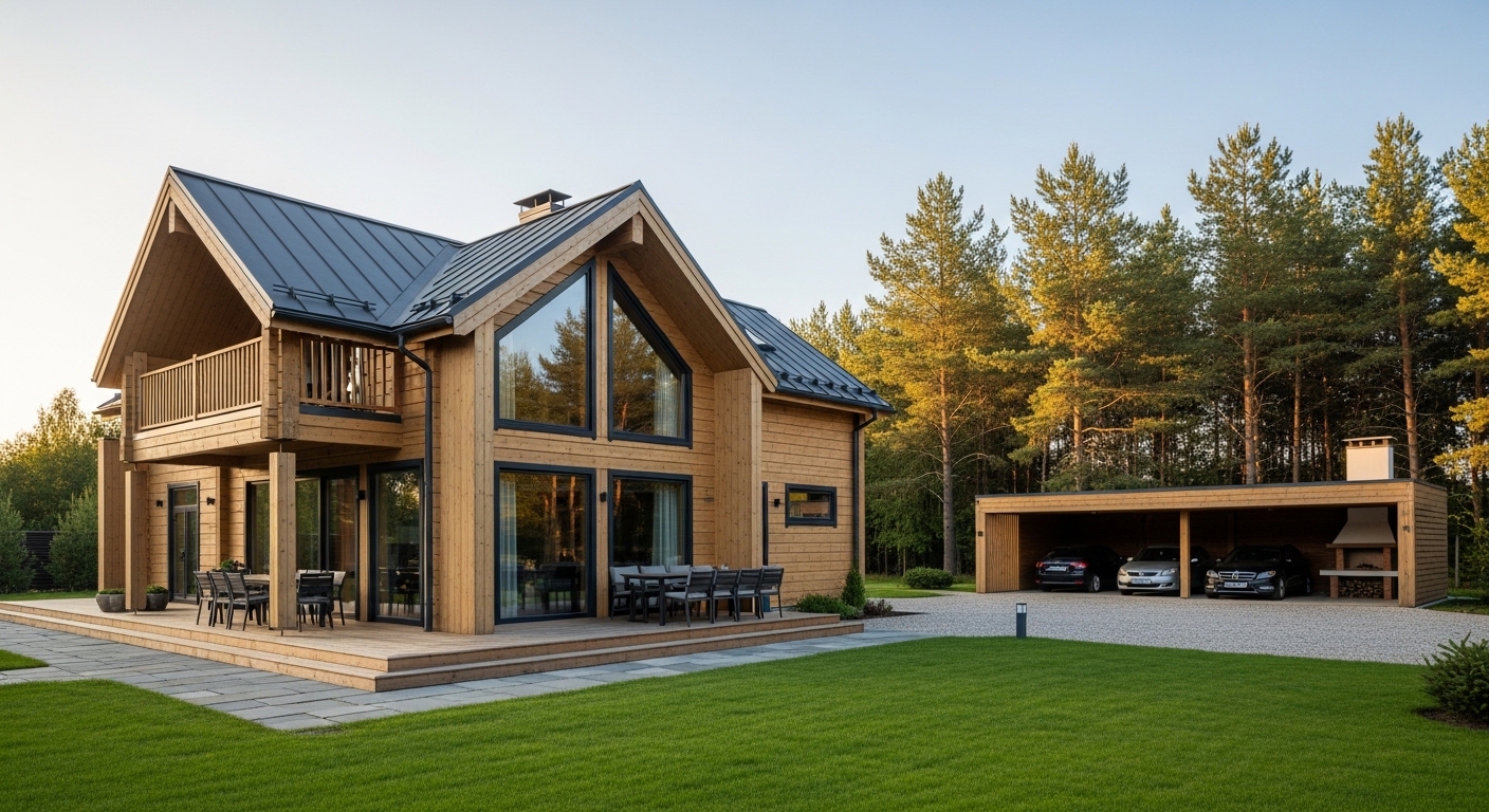 Просторный коттедж в Истринском районе