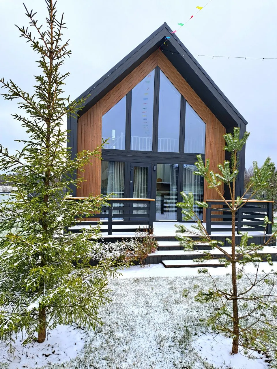 Уютный домик в лесу Ф3