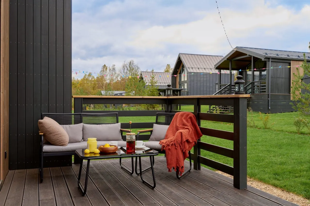 Уютный домик в лесу Ф3