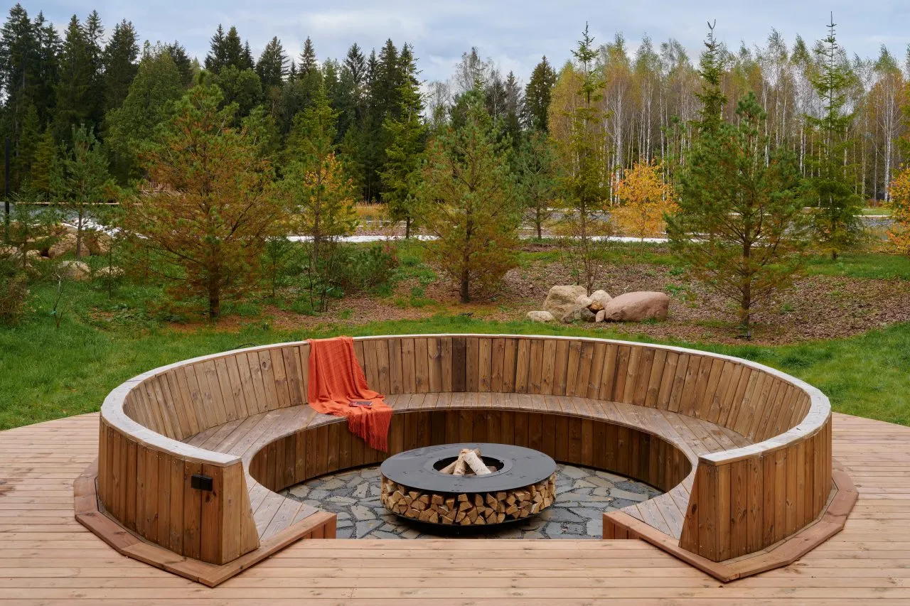 Уютный домик в лесу Ф3